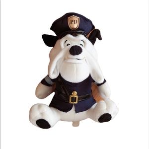 PD Police Bulldog Stuff Animal